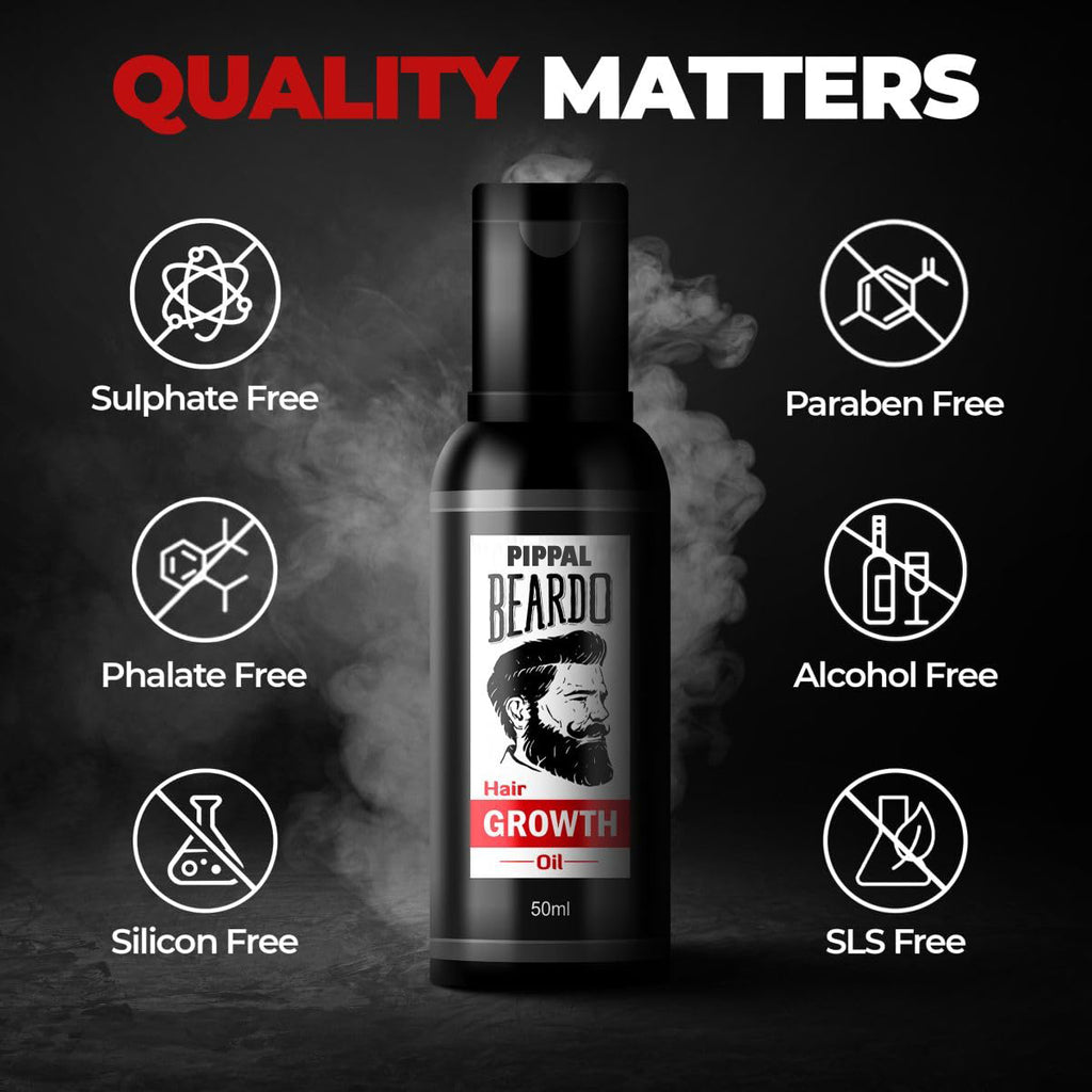 Beardo Beard And Hair Growth Oil 1X50ml Faster Beard Growth