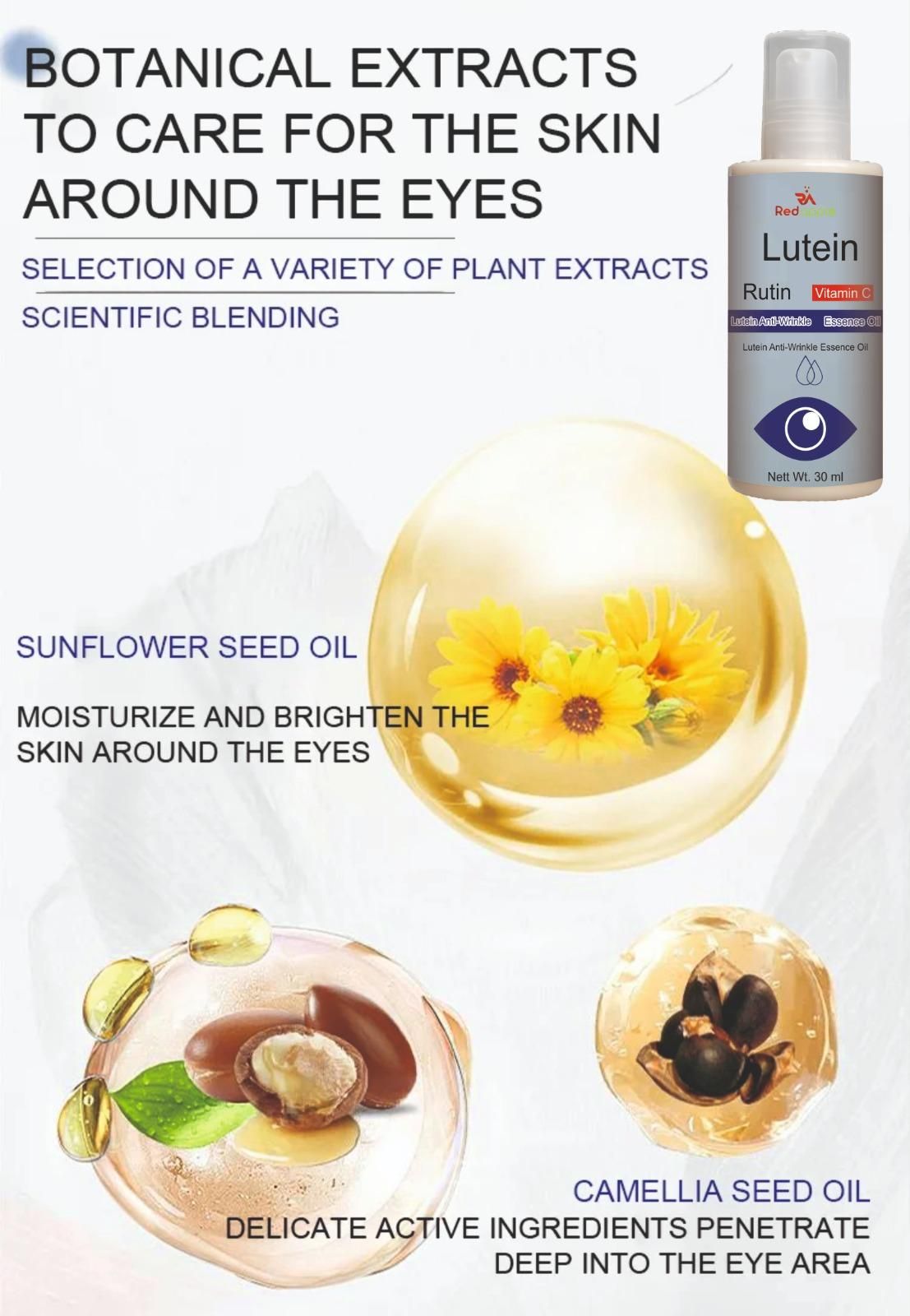 Lutein Anti Wrinkle Essence Oil 60 ml Pack of 2 by ui3p09-ew