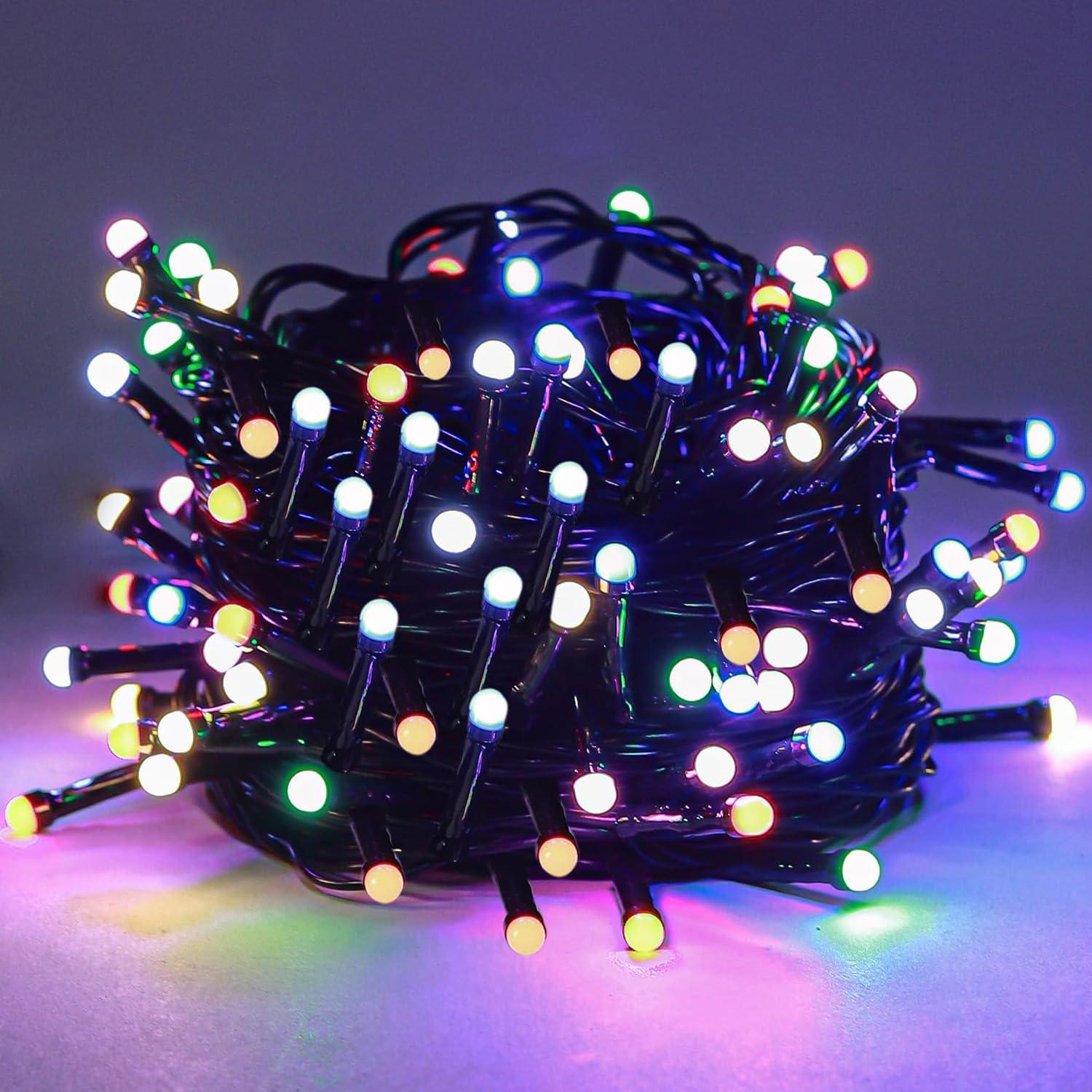 Lexton 40 LED Power Pixel String Lights (Multicolor, Pack of 1) | Plug-Sourced for Indoor/Outdoor Decorations, Including Diwali, Christmas, Ramadan, Weddings, Parties, Festivals. by Amazon